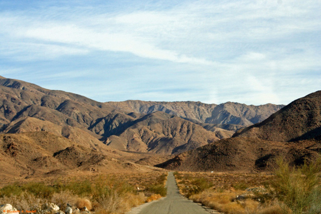 Mohave Desert Ahead, Palm Springs, CA - 2009