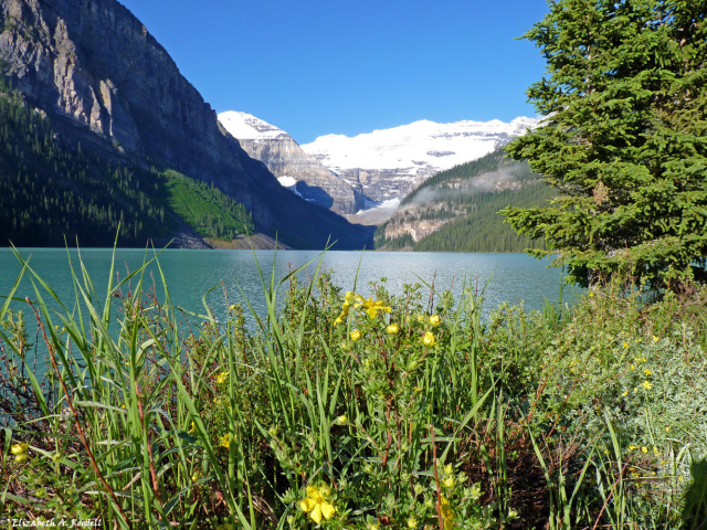 Lake Louise, Alberta, Canada - July 20, 2010