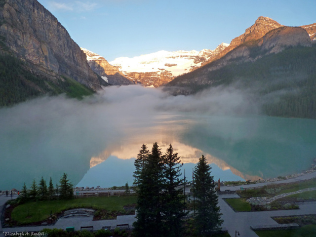 Lake Louise, Alberta, Canada - July 20,2012