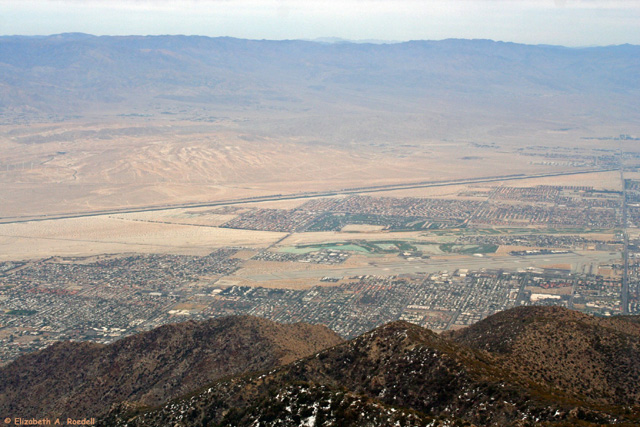 Palm Springs, CA, from Aerial Tramway - 2009